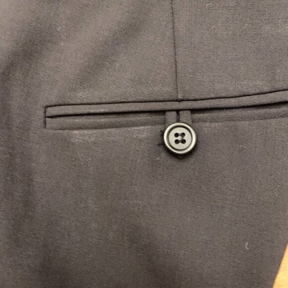 Theory Cropped Trousers Size 00 Black - Picture 7 of 10